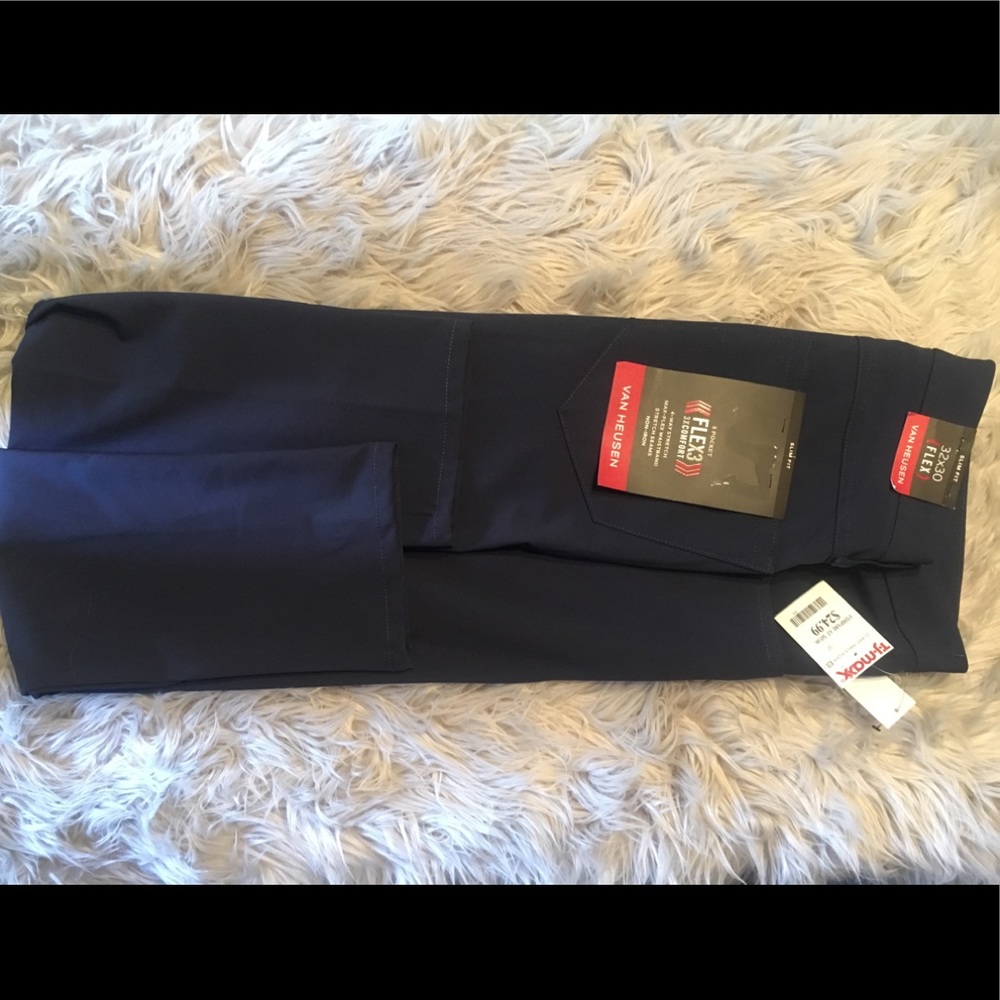 💥 2 / $30 💥Mens Navy Van Heusen Pans